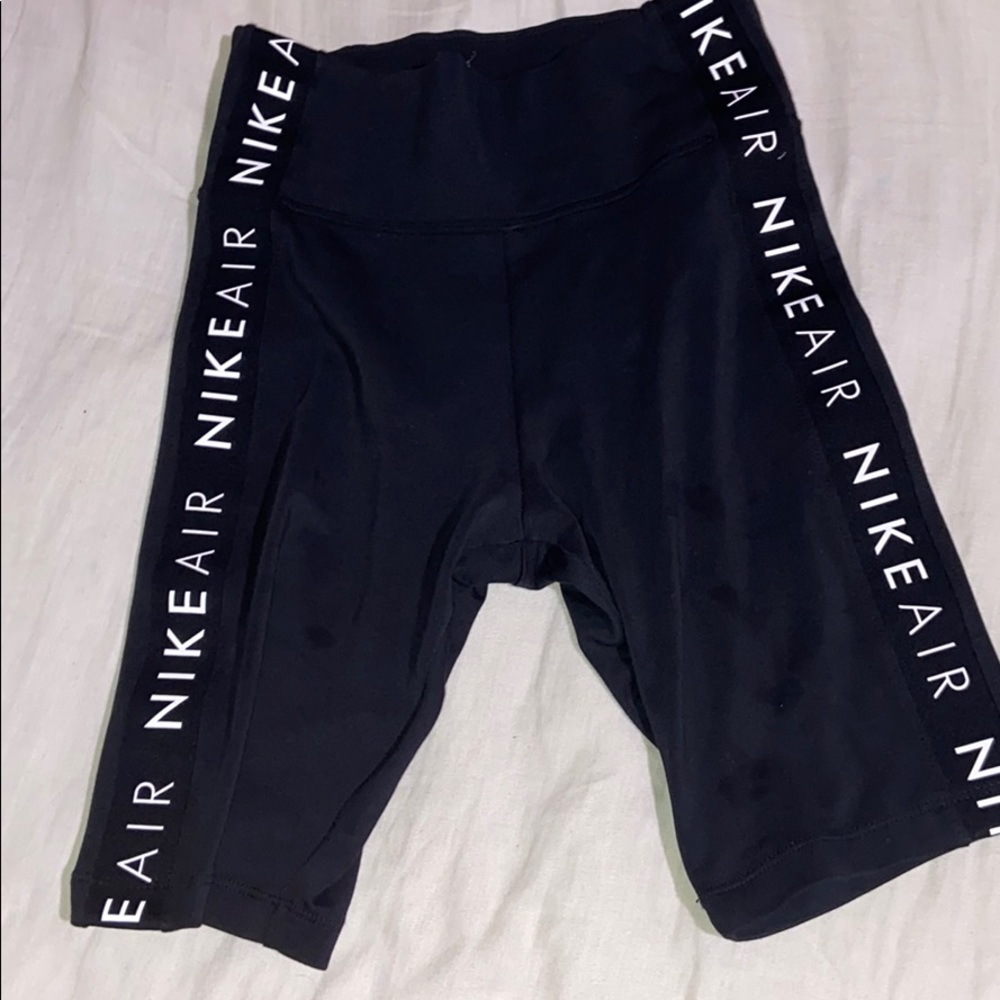 black nike biker shorts (XS)